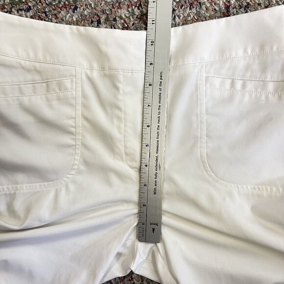 Tail Activewear Chalk White Classic High Rise Golf Shorts Size 4 - Picture 11 of 13